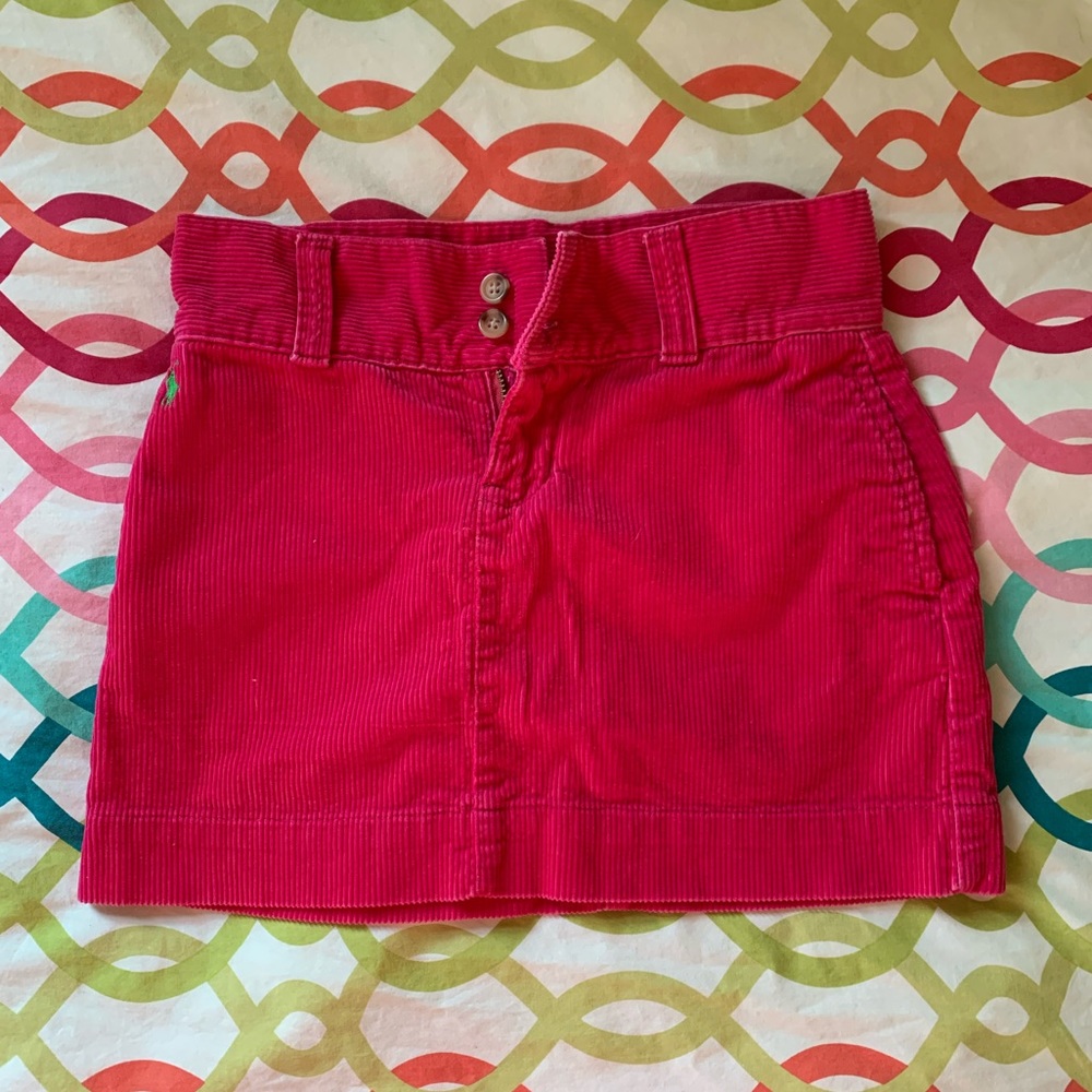 Pink Ralph Lauren Girls Skirt